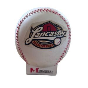 Lancaster Barnstormers Baseball Piggy Bank Members 1st Credit Union